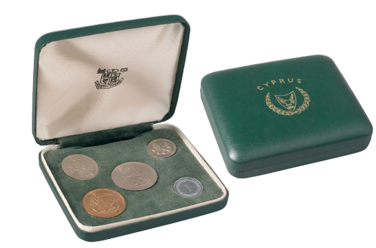 Cyprus coin set 1963