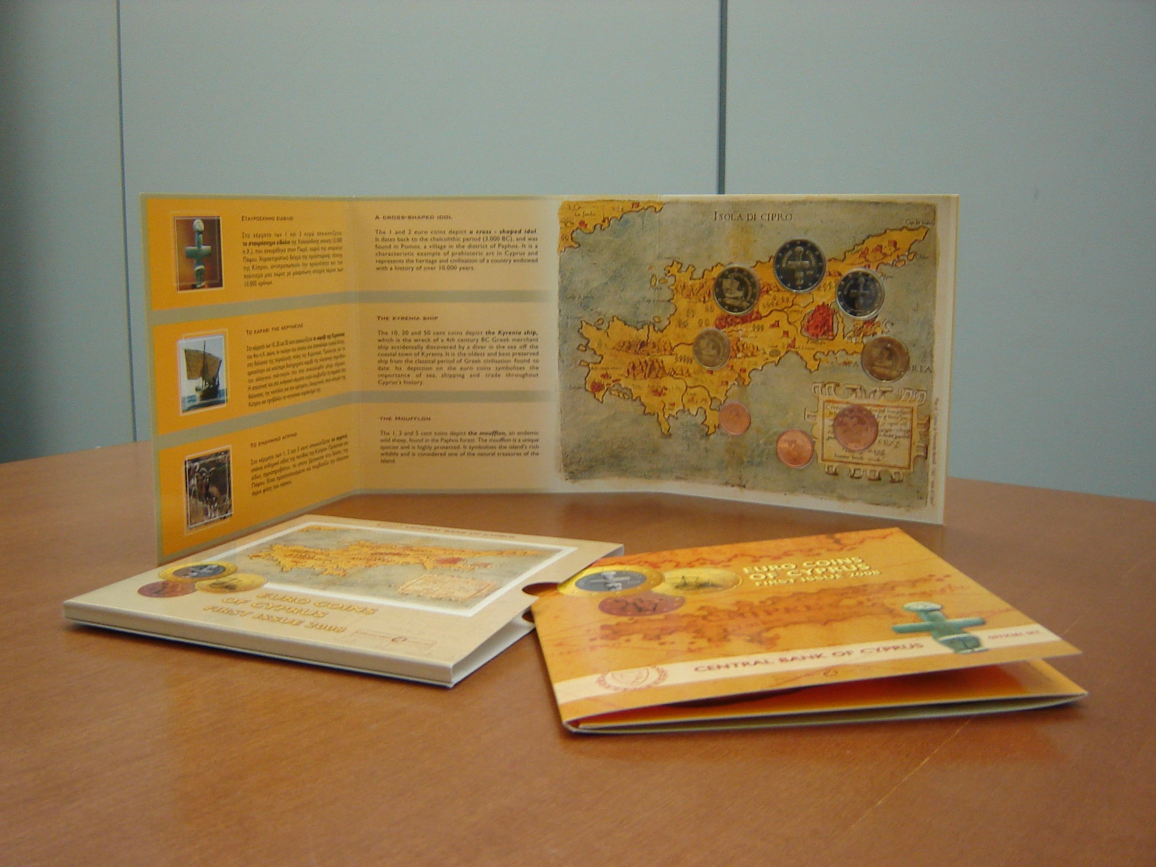 Cyprus euro coin set 2008