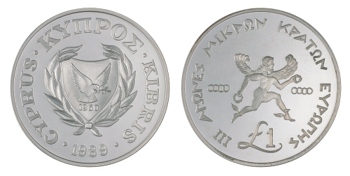 1 CYP  1989 III Games of the Small States of Europe